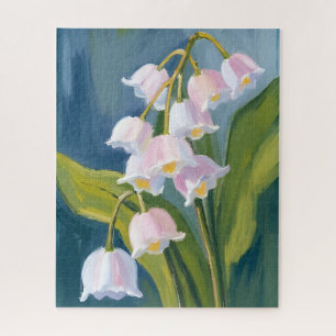 Maiglöckchen   Aquarellmalerei von Blumen