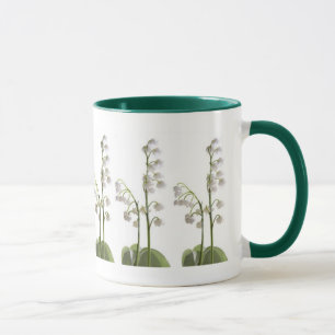 Maiglöckchen auf Geschenken Tasse