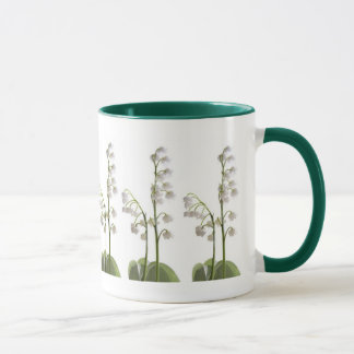 Maiglöckchen auf Geschenken Tasse