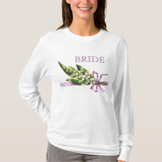Maiglöckchen-Braut-T-Shirt T-Shirt