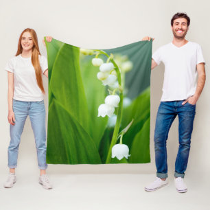 Maiglöckchen Fleecedecke