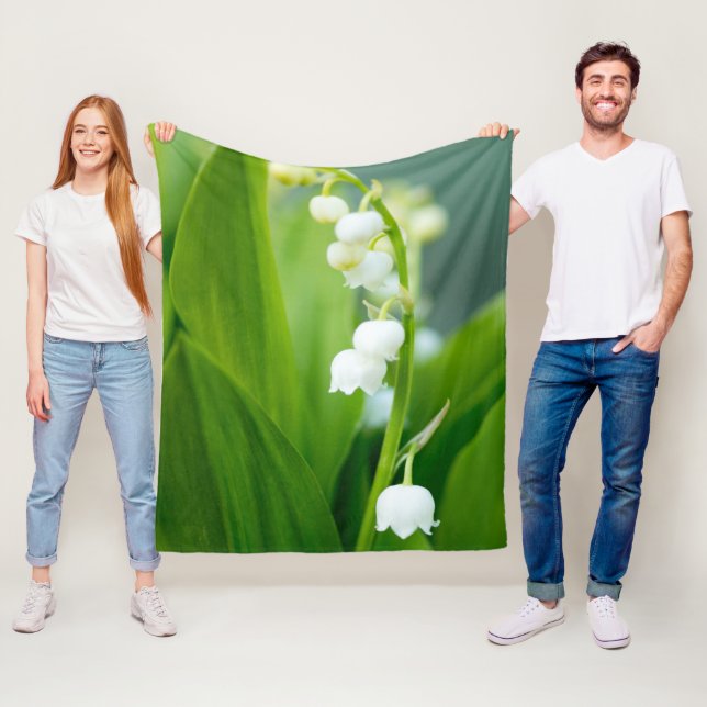 Maiglöckchen Fleecedecke (Beispiel)
