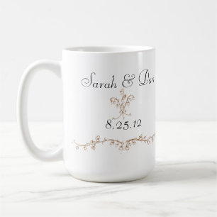 Maiglöckchen-Hochzeit Kaffeetasse