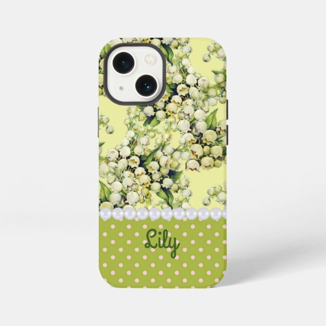 Maiglöckchen iPhone 13 Mini Hülle (Rückseite)