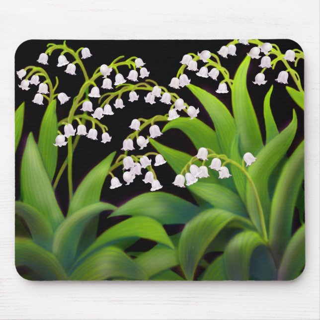 Maiglöckchen Mousepad (Vorne)