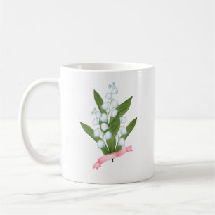 Maiglöckchen, Retro Kaffeetasse