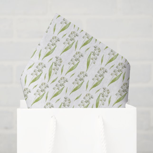 Maiglöckchen-Seidenpapier Seidenpapier (Geschenk Tasche)