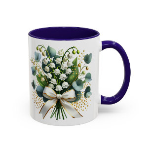 Maiglöckchen-Tasse Blumengeschenk Elegant Tasse