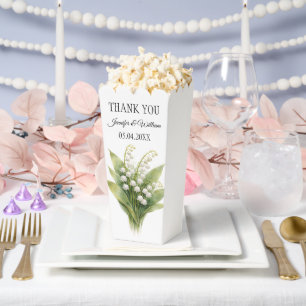 Maiglöckchen Weiße Florale Hochzeit Geschenkschachtel