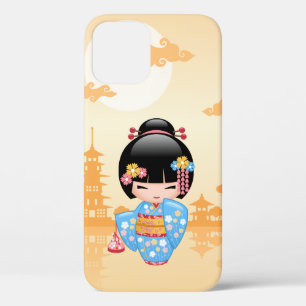 Maiko Kokeshi Doll - Niedliches japanisches Geisha Case-Mate iPhone Hülle