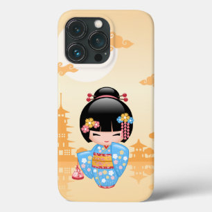 Maiko Kokeshi Doll - Niedliches japanisches Geisha Case-Mate iPhone Hülle