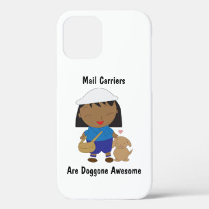 Mail Carrier Female Black Funny Personalize Case-Mate iPhone Hülle