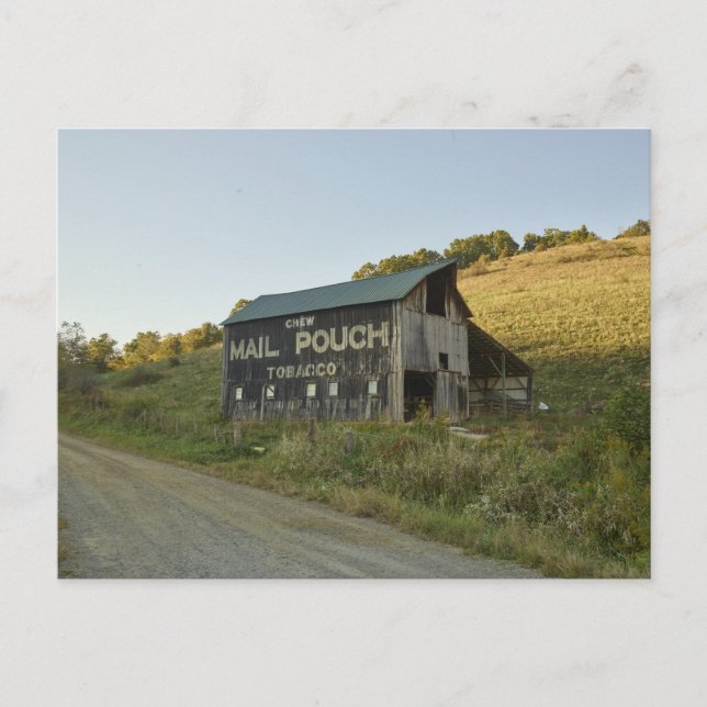 Mail Pouch Barn in Stark County, Ohio Postkarte (Vorderseite)