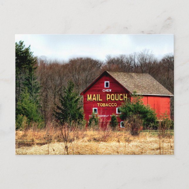 Mail Pouch Scheune Postkarte (Vorderseite)