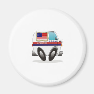 Mail Truck VEREINIGTE STAATEN Magnet