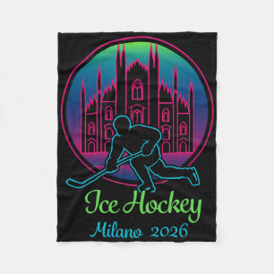 Mailand 2026 Eishockey Winter 2026 Und Duomo Di Mi Fleecedecke