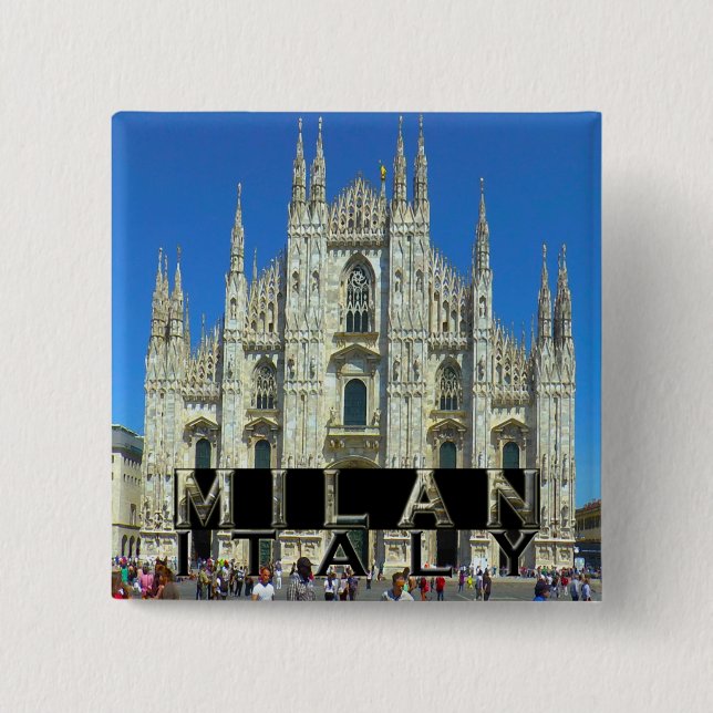 Mailand Button (Vorderseite)