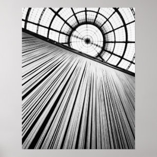 Mailand Italien, Auslage in der Galleria Poster