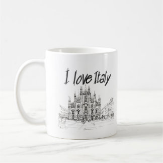 Mailand, Italien, Bicchiere Kaffeetasse