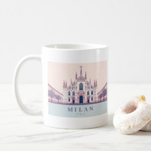Mailand Italien Duomo di Milano Pastel Travel Kaffeetasse