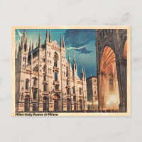 Mailand Italien Duomo di Milano Vintag