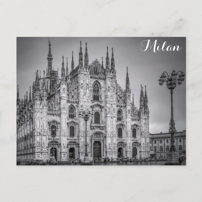 Mailand Italien Kathedrale Foto Postkarte (Vorderseite)