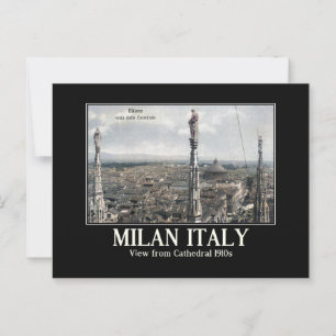 Mailand, Italien Kathedrale View 1910er Vintag Ins Postkarte