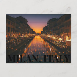 Mailand, Italien Postkarte