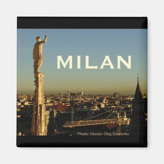 Mailand Italien Reisen Foto Souvenir Kühlschrankma Magnet (Vorne)