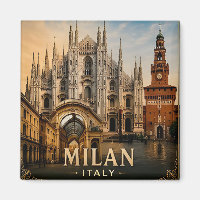 🧲 Mailand Italien Urlaubserinnerung Für Reisende