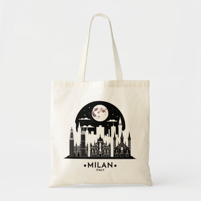 Mailand Italy Skyline Tragetasche (Vorne)