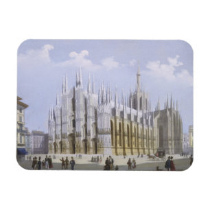 Mailand-Kathedrale 'von den Ansichten von Mailand Magnet