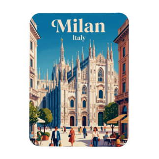 Mailand, Lombardei, Italien Magnet