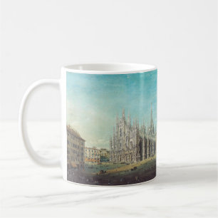 Mailand Piazza del Duomo 1850er Jahre von Carlo Bo Kaffeetasse