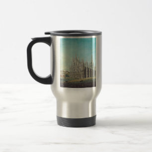 Mailand Piazza del Duomo 1850er Jahre von Carlo Bo Reisebecher