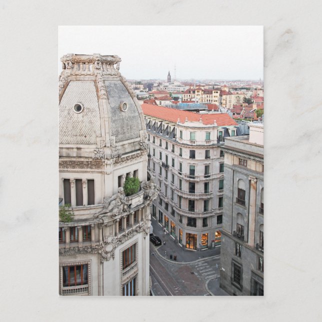 Mailand Postkarte (Vorderseite)