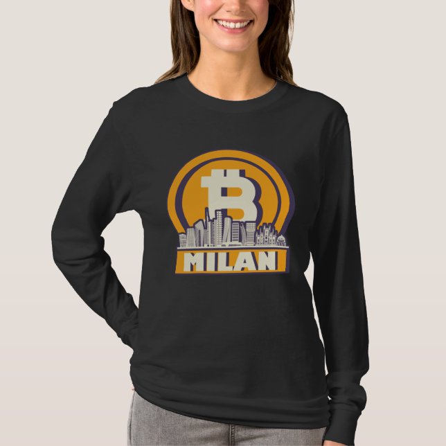 Mailänder Bitcoin-Maximalist T-Shirt (Vorderseite)