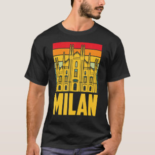 Mailänder Kathedrale von Italien Dom de Milan T-Shirt