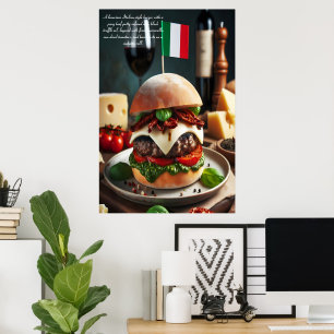 Mailänder Knabbereien: Truffelschatz 24x36 Poster