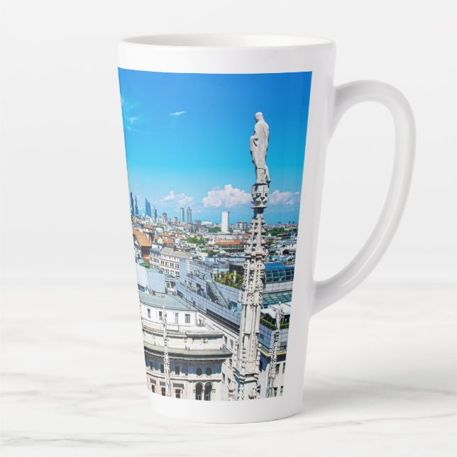 Mailänder Skyline Milchtasse (Rechts)