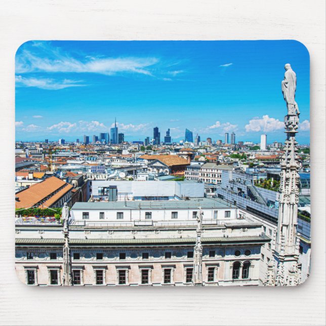 Mailänder Skyline Mousepad (Vorne)