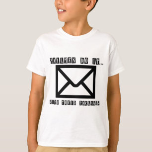 Mailänder tun es... Mit ihren Paketen. T-Shirt