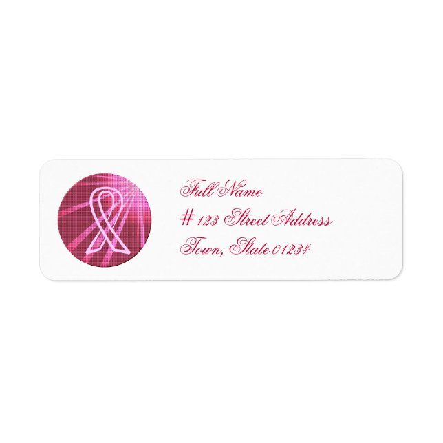 Mailing-Labels zur Krebsbehandlung (Vorne)