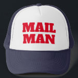 MailMan-Kostümtransporter Truckerkappe<br><div class="desc">MailMan Kostümtransporter Hut. Vergnügungsporps für Party oder Veranstaltung.</div>