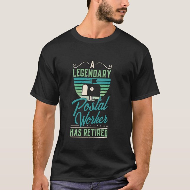 Mailman Postal Worker Office T-Shirt (Vorderseite)
