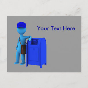 Mailman Postkarte