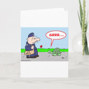 MAILMAN-SCHILDKRÖTE GRRR KARTE