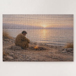 M'aimes-tu ? Art chrétien Puzzle