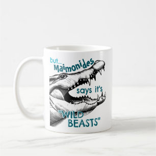 Maimonides Wilde Beasts Kaffeetasse