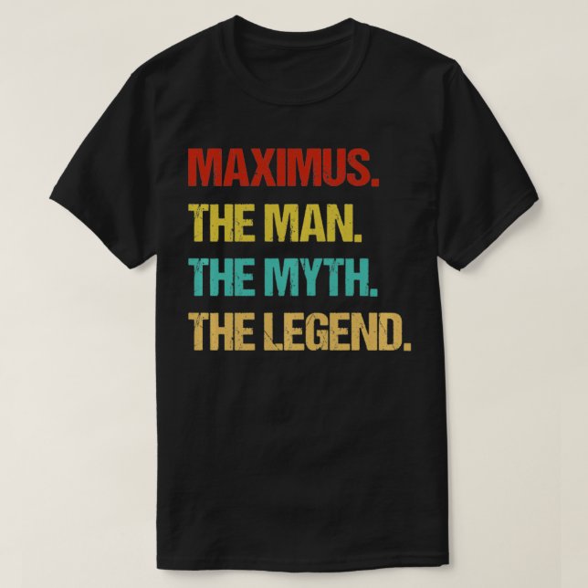 Maimus Der Mensch der Mythos der legendäre Pullove T-Shirt (Design vorne)